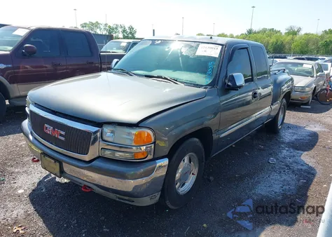 2001 GMC Sierra 1500 Sle from USA, damaged, VIN 2GTEC19V011229575
